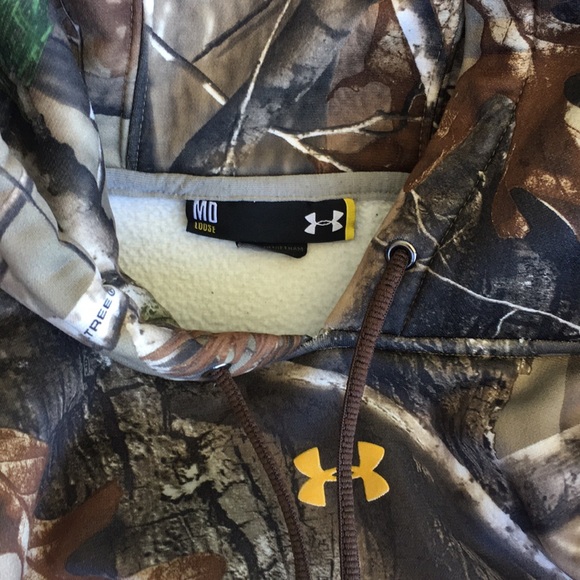 Navy Camouflage Hoodie - Picture 6 of 7